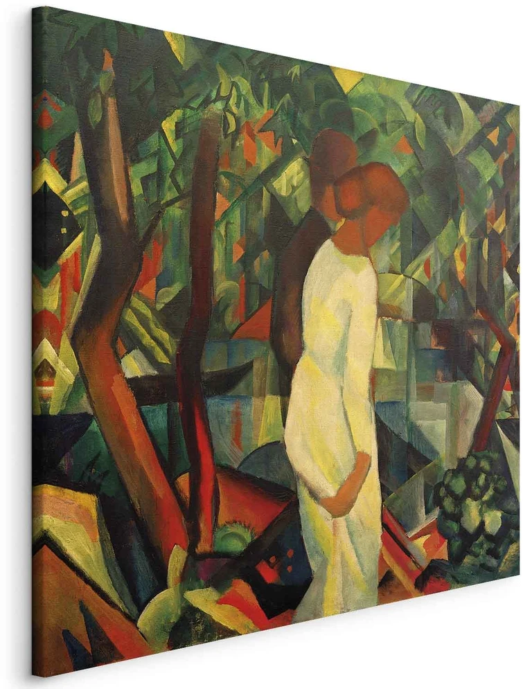 Paveikslas August Macke - Pora miške