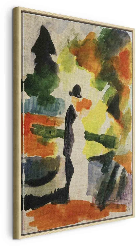 Paveikslas August Macke - Pora parke
