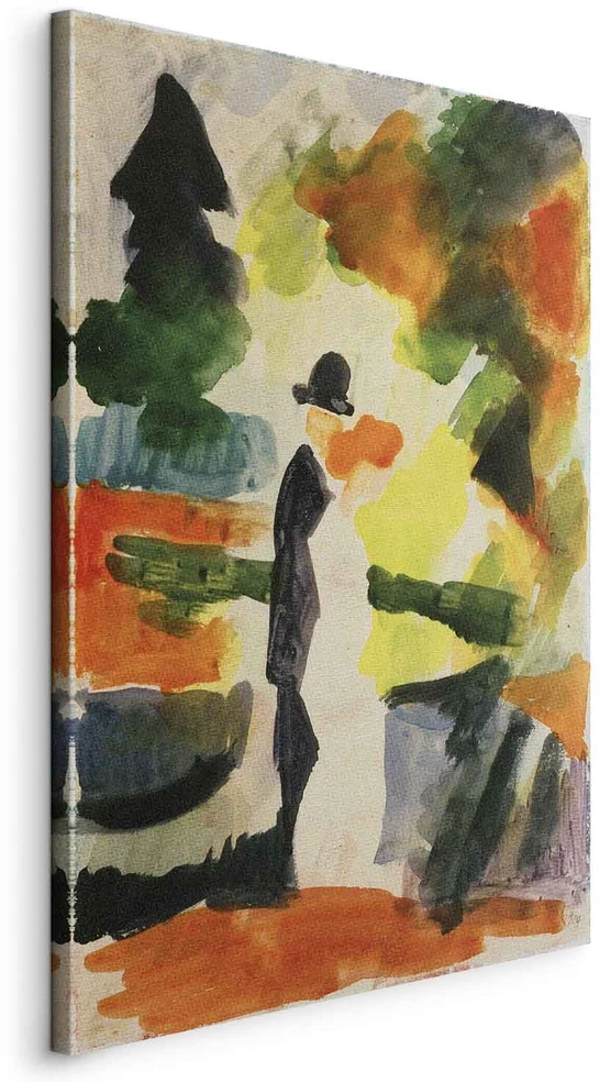 Paveikslas August Macke - Pora parke