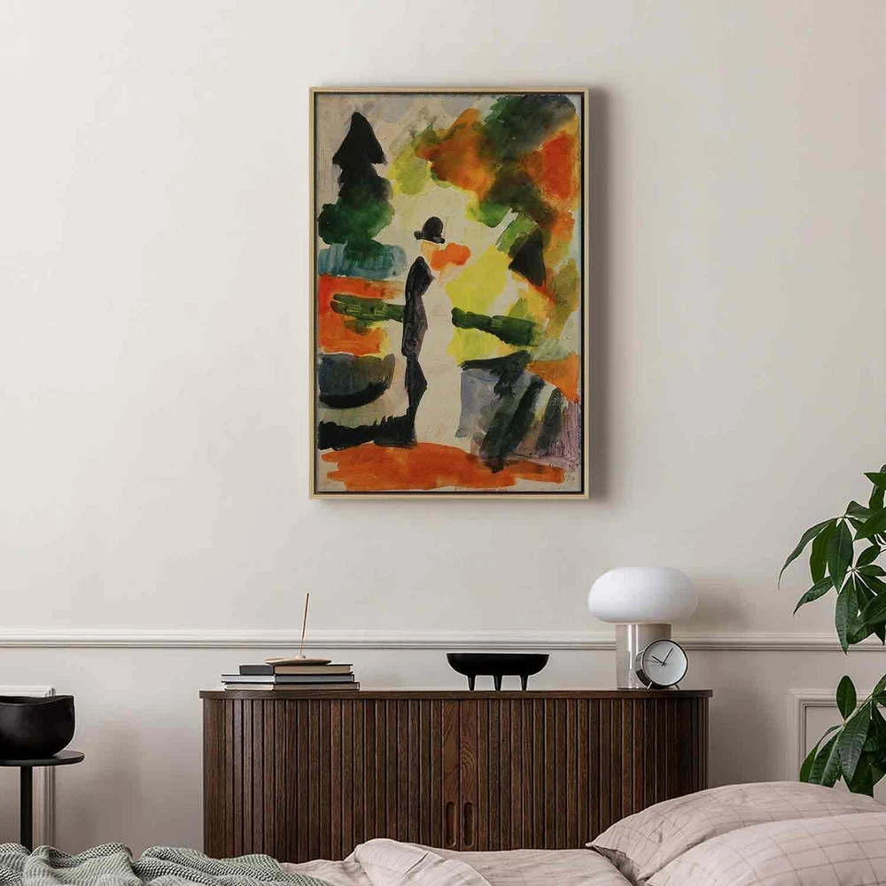 Paveikslas August Macke - Pora parke