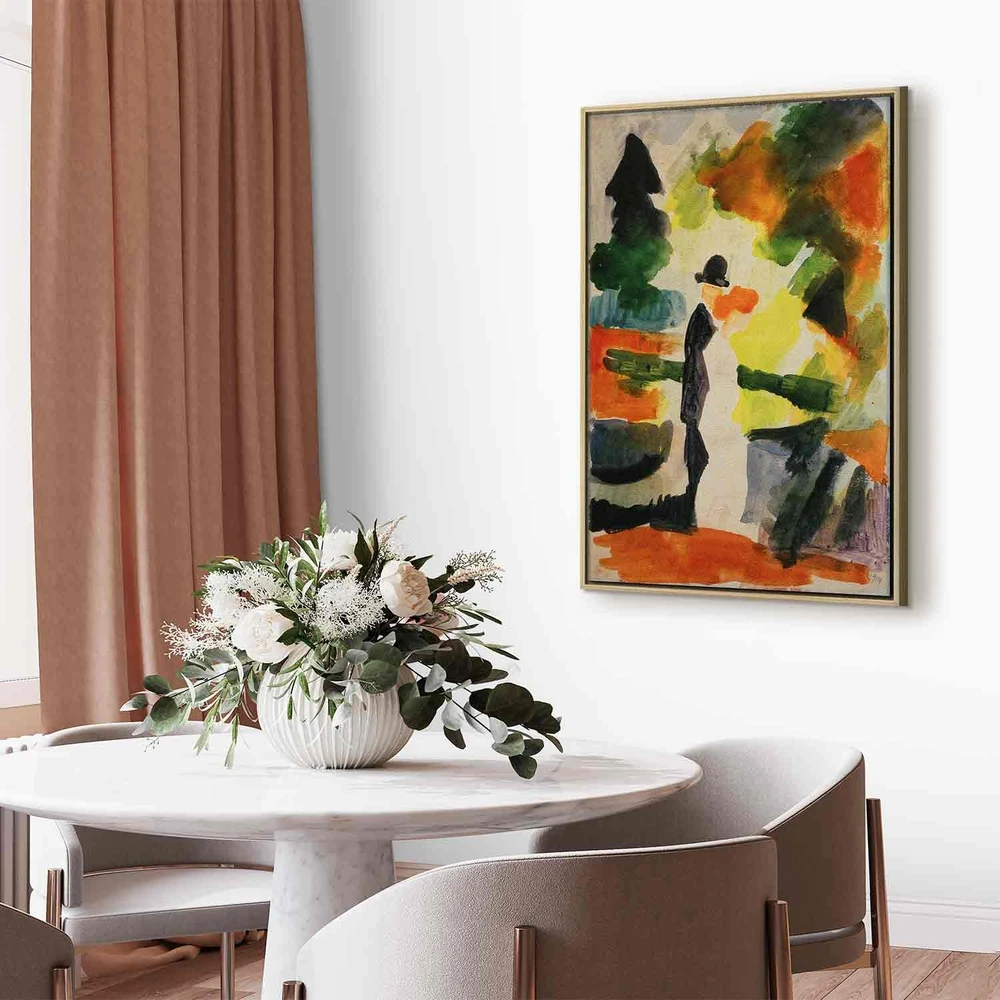 Paveikslas August Macke - Pora parke