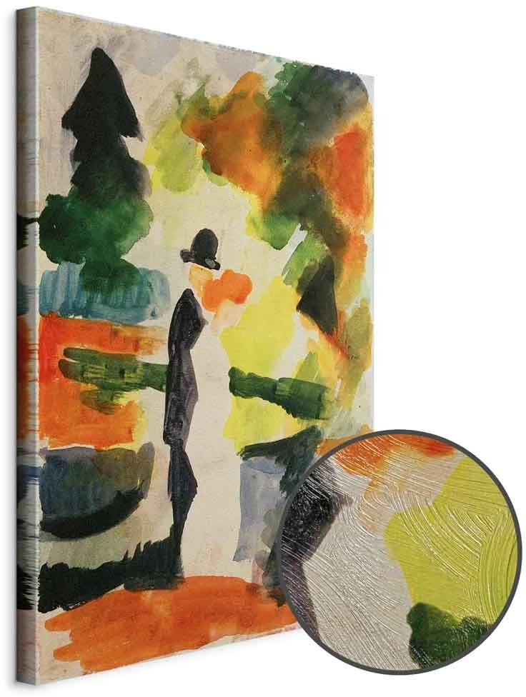 Paveikslas August Macke - Pora parke