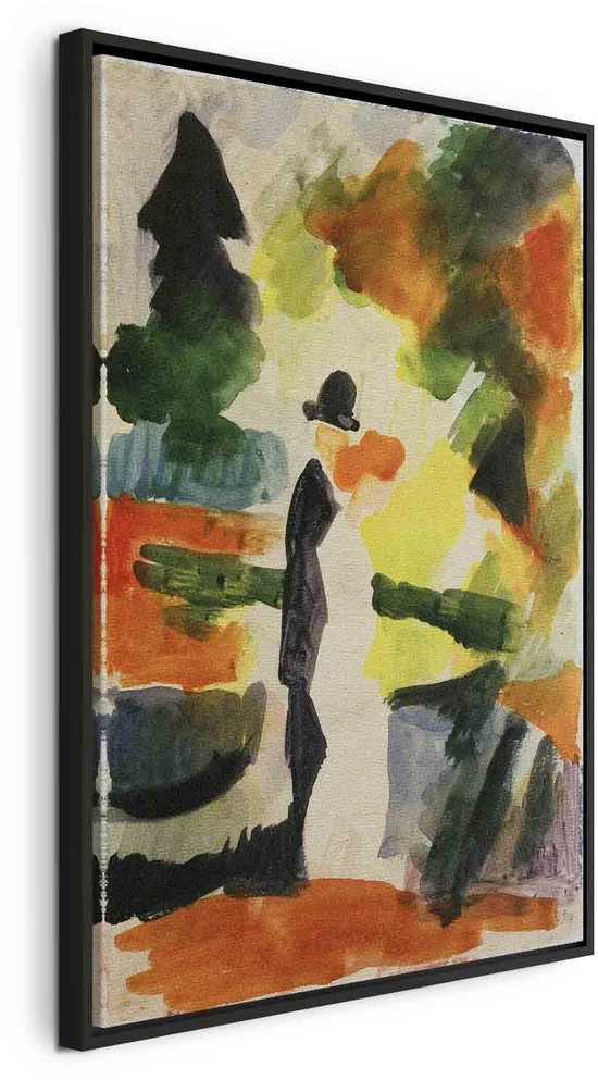 Paveikslas August Macke - Pora parke