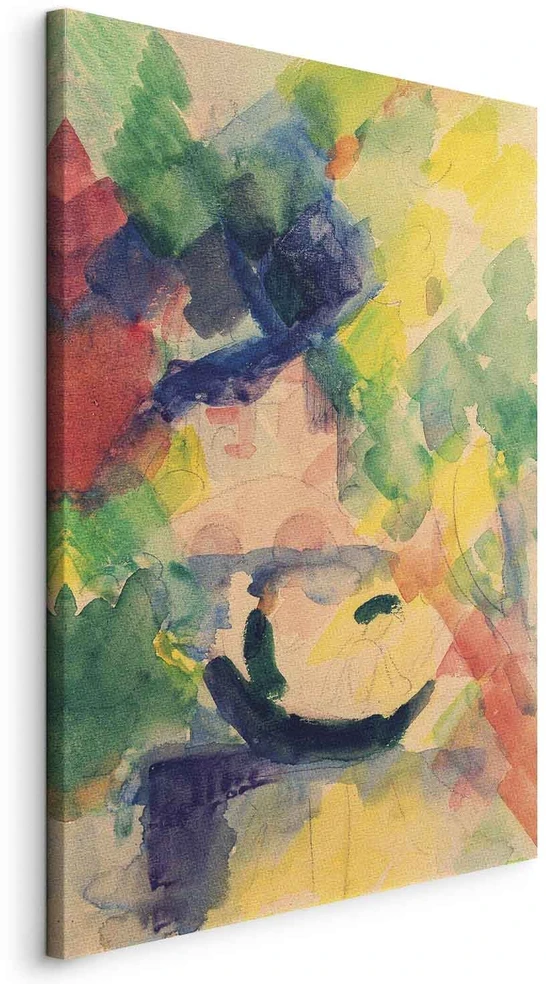 Paveikslas August Macke - Pora valtyje
