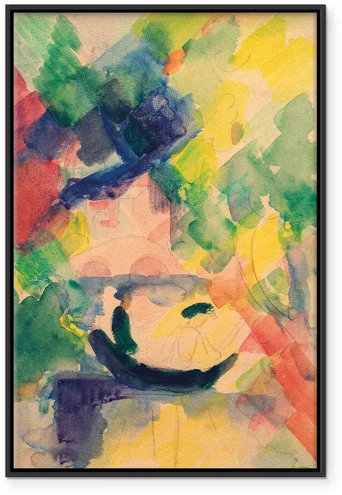 Paveikslas August Macke - Pora valtyje