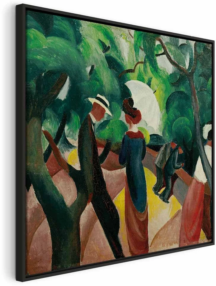 Paveikslas August Macke - Promenada