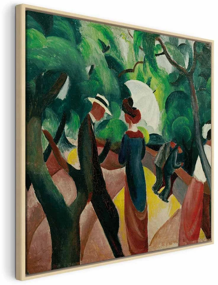 Paveikslas August Macke - Promenada