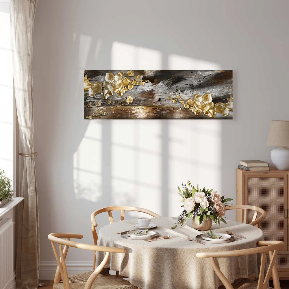 Paveikslas Auksinis sodas 90x30cm