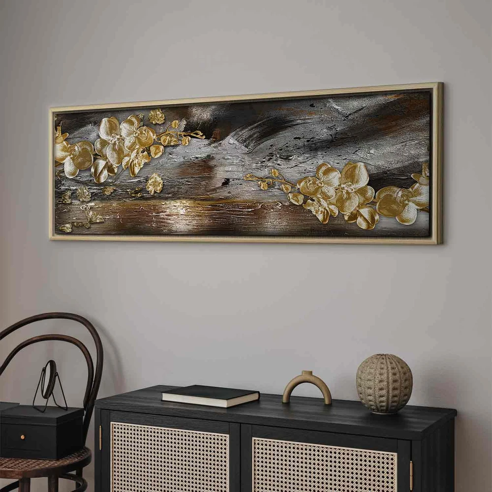 Paveikslas Auksinis sodas 90x30cm