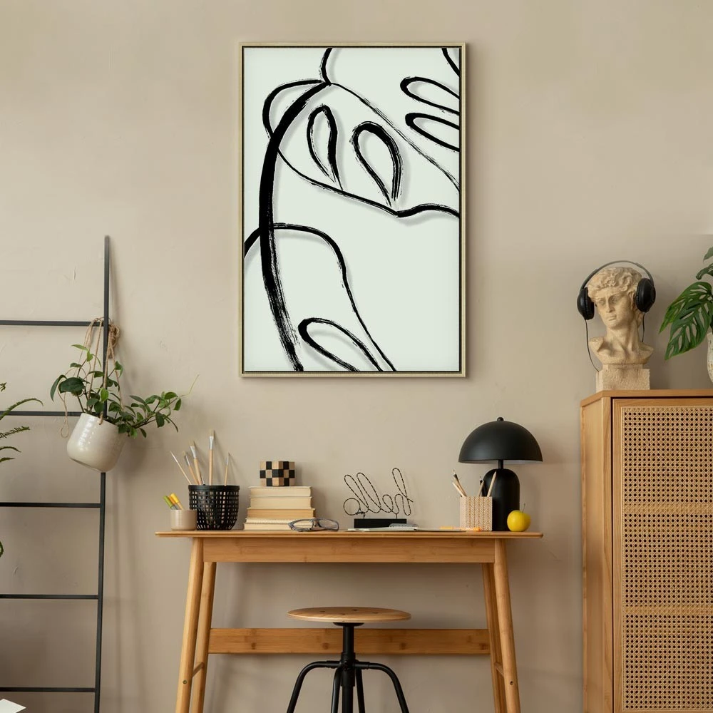 Paveikslas Balta Monstera