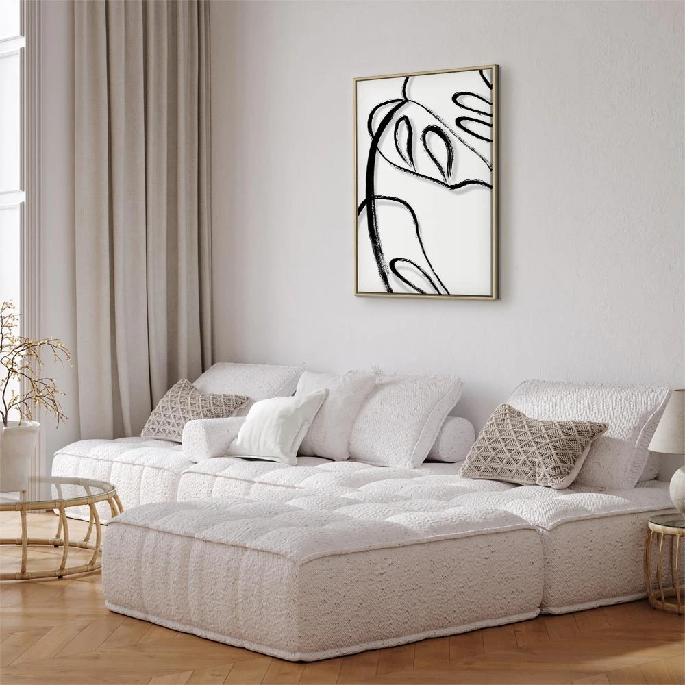 Paveikslas Balta Monstera