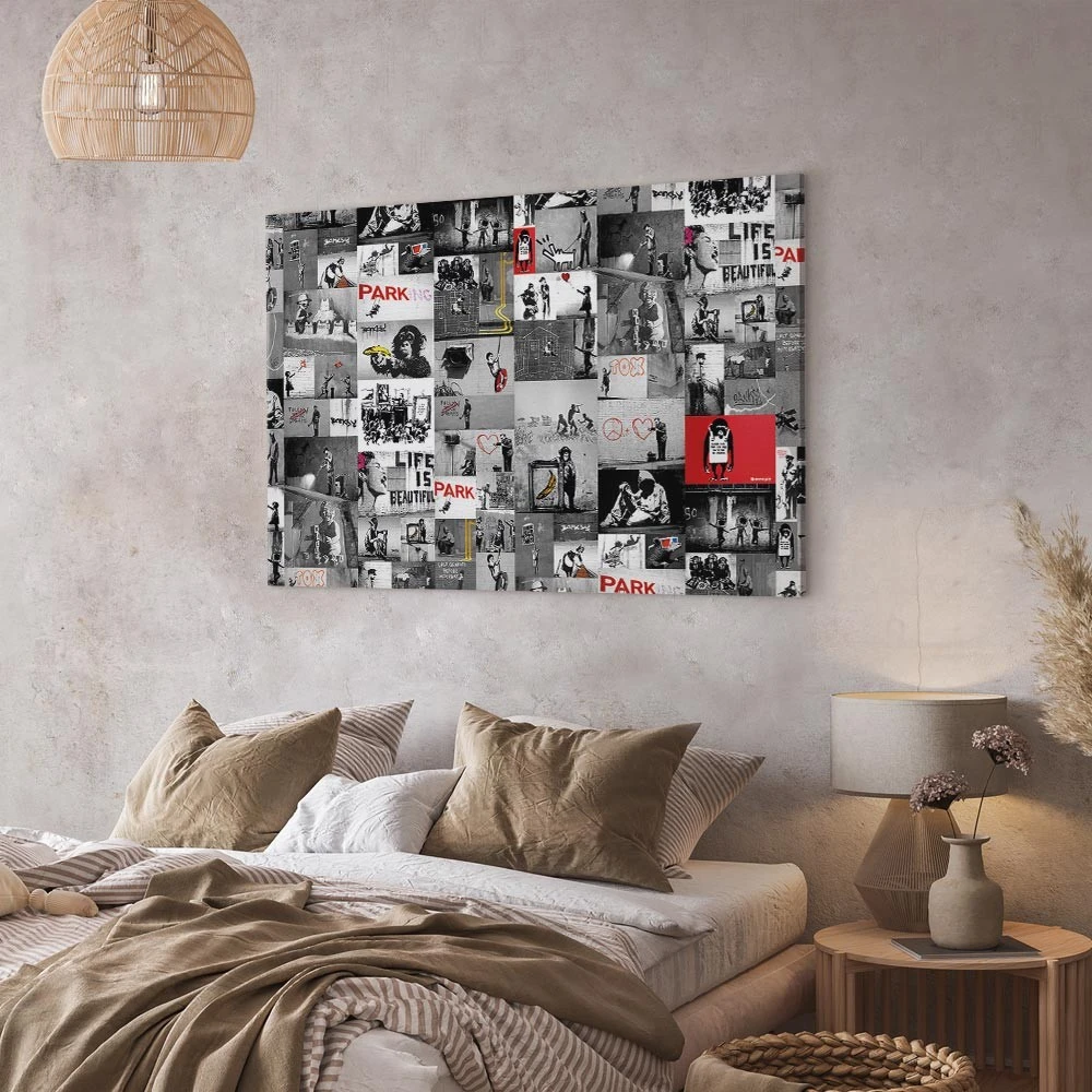 Paveikslas Banksy gatvės menas