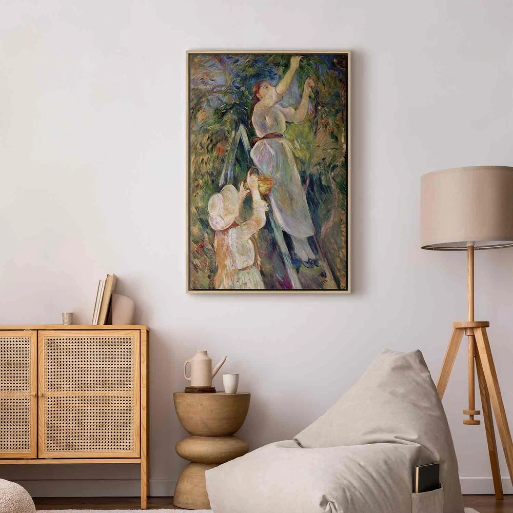 Paveikslas Berthe Morisot - Vyšnių rinkėja