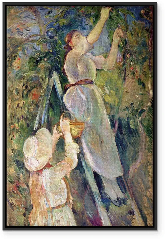 Paveikslas Berthe Morisot - Vyšnių rinkėja