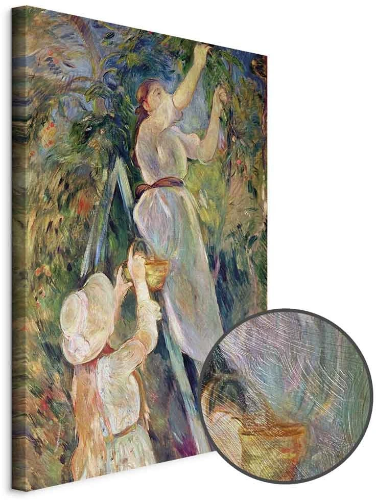Paveikslas Berthe Morisot - Vyšnių rinkėja