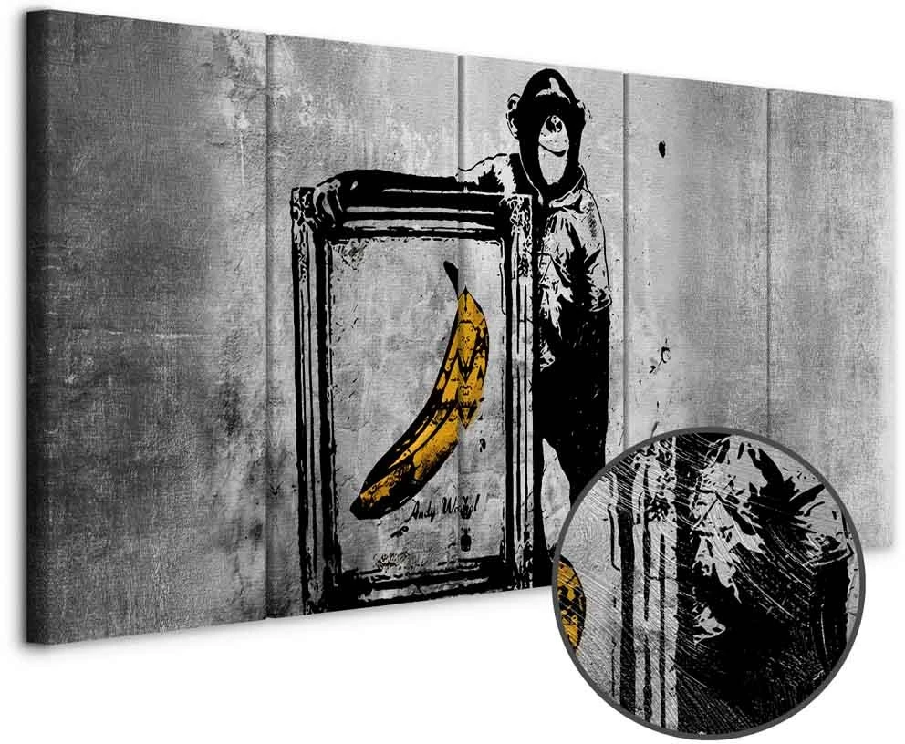 Paveikslas Beždžionė rėme (Banksy)