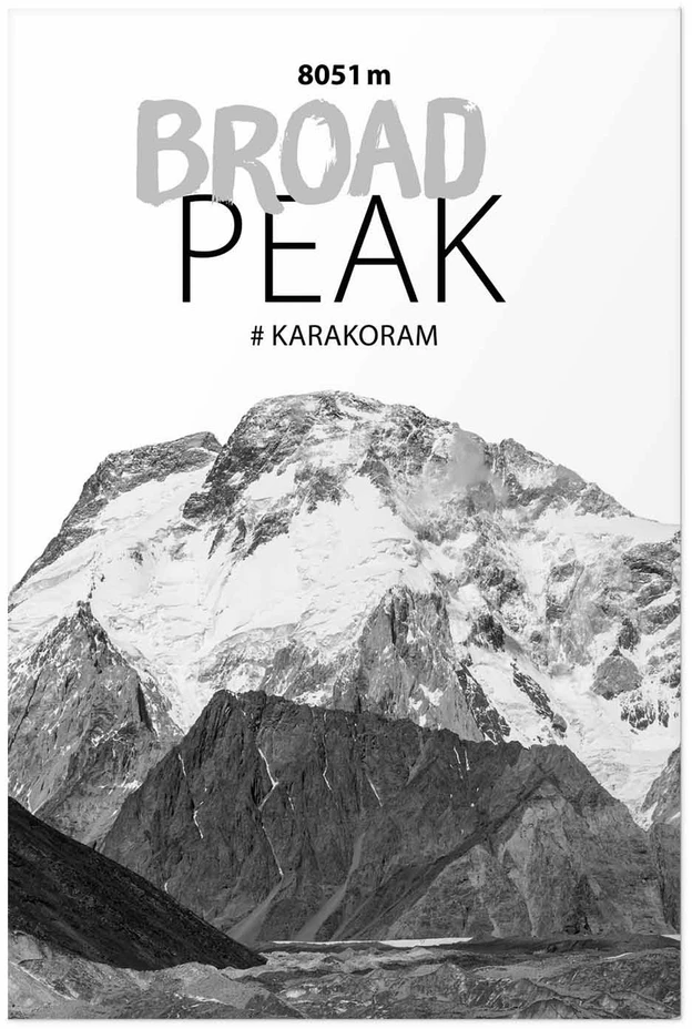 Paveikslas - Broad Peak viršukalnė