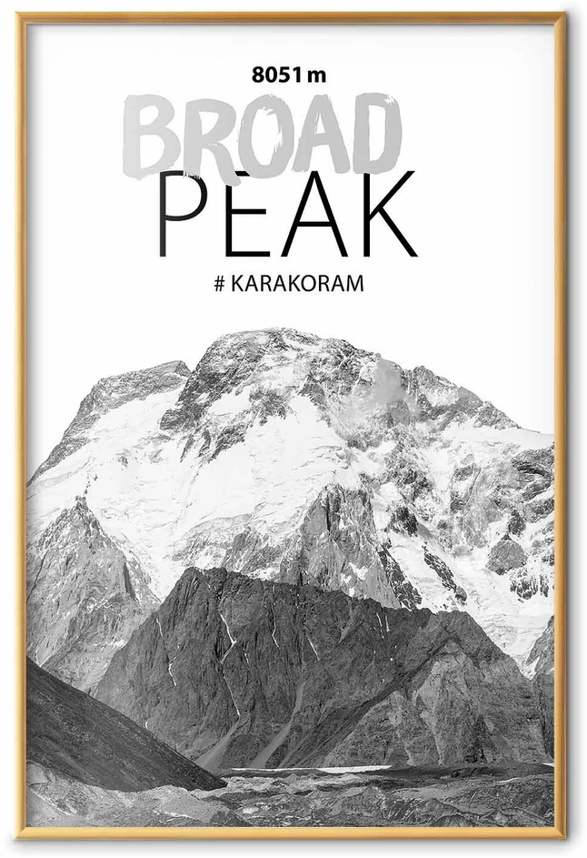 Paveikslas - Broad Peak viršukalnė
