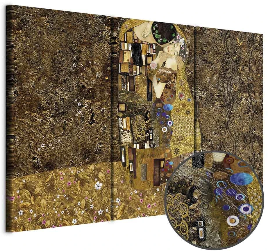 Paveikslas Bučinys Klimt įkvėptas