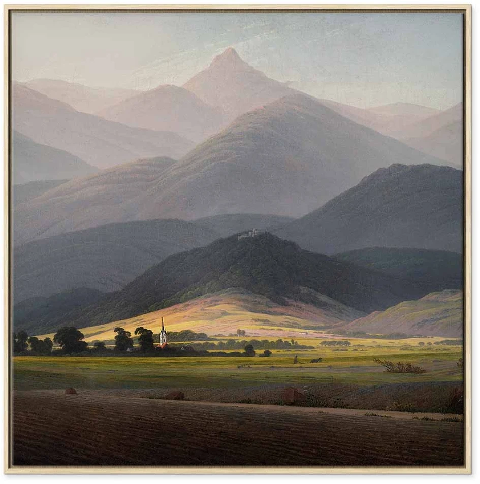Paveikslas Caspar David Friedrich - Didieji kalnai