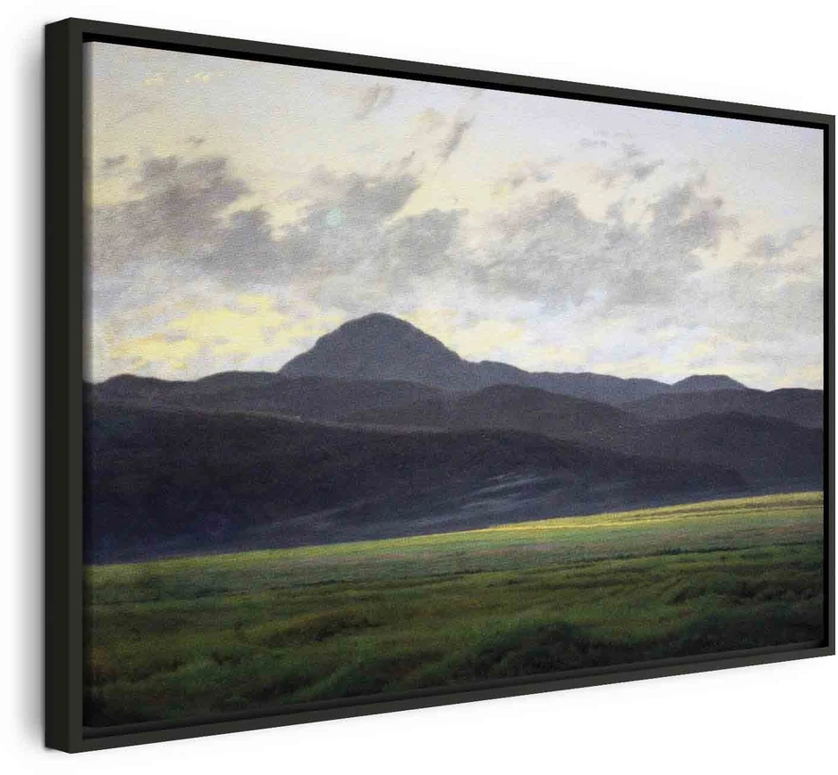 Paveikslas Caspar David Friedrich - Kalnų peizažas Bohemijoje