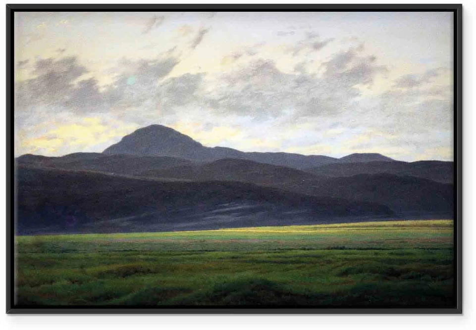 Paveikslas Caspar David Friedrich - Kalnų peizažas Bohemijoje
