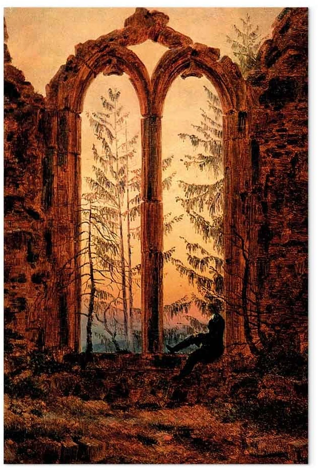 Paveikslas Caspar David Friedrich - Svajotojas