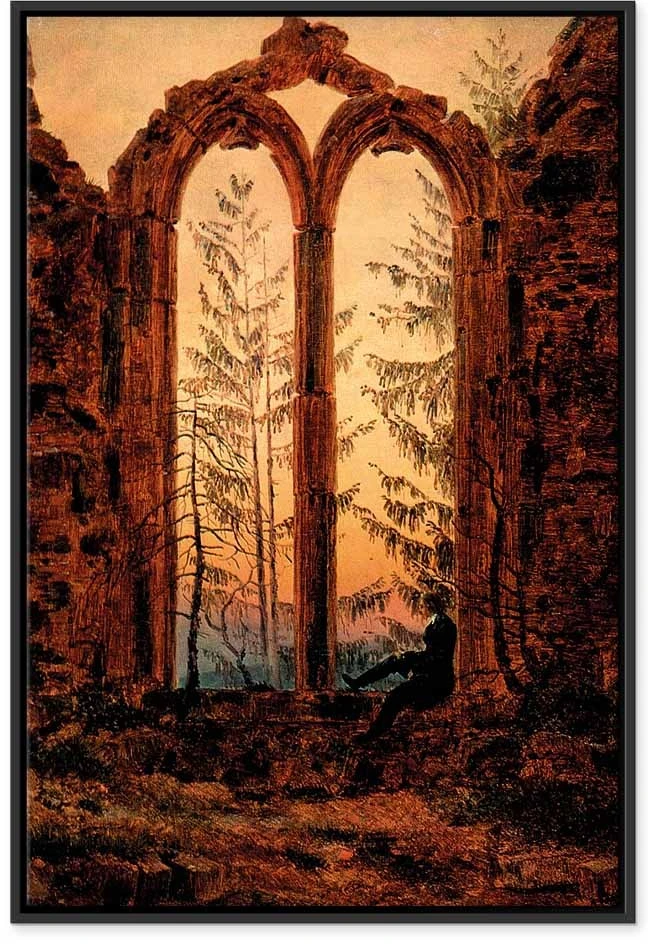 Paveikslas Caspar David Friedrich - Svajotojas