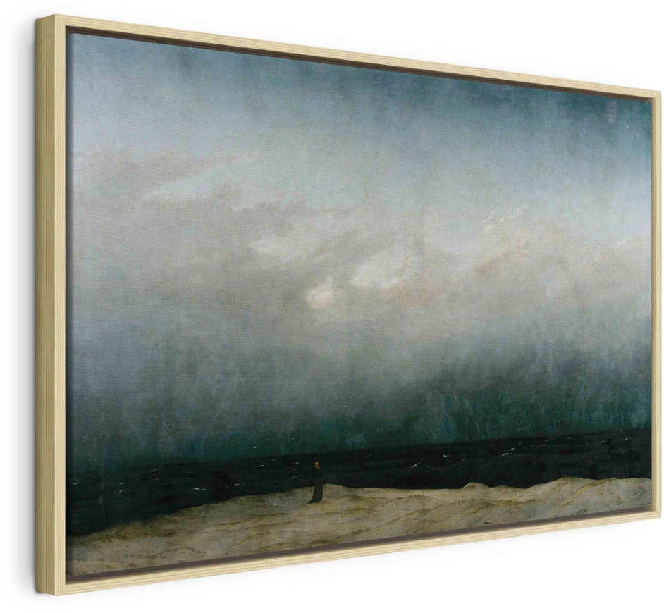 Paveikslas Caspar David Friedrich - Vienuolis prie jūros