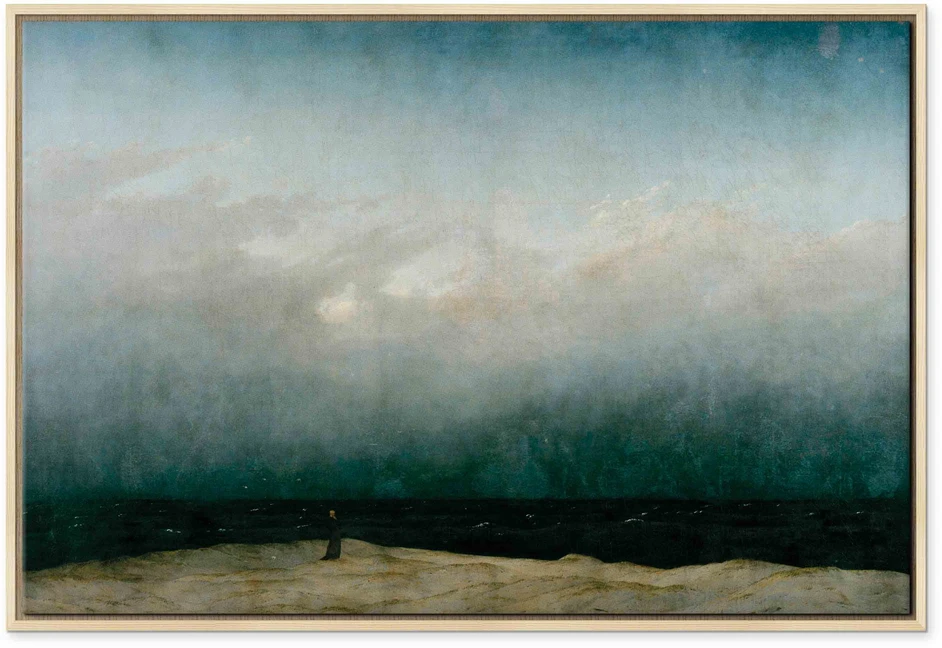 Paveikslas Caspar David Friedrich - Vienuolis prie jūros