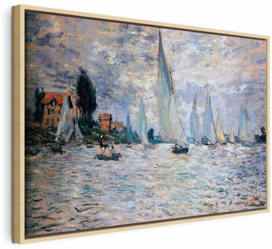 Paveikslas Claude Monet - Burvaltės, regata Aržantėjuje