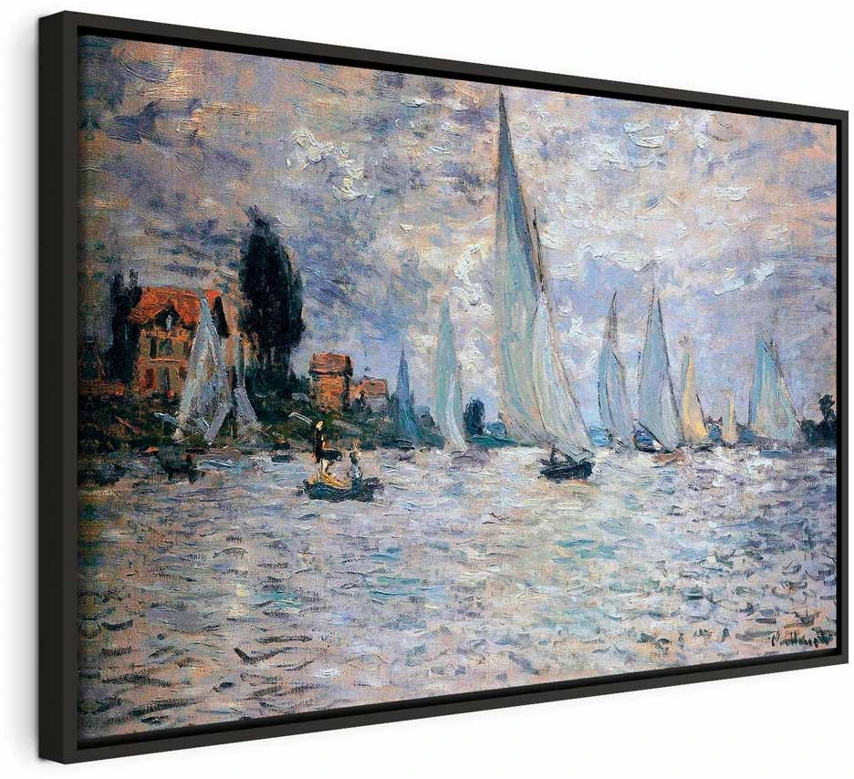 Paveikslas Claude Monet - Burvaltės, regata Aržantėjuje