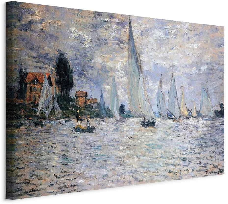 Paveikslas Claude Monet - Burvaltės, regata Aržantėjuje