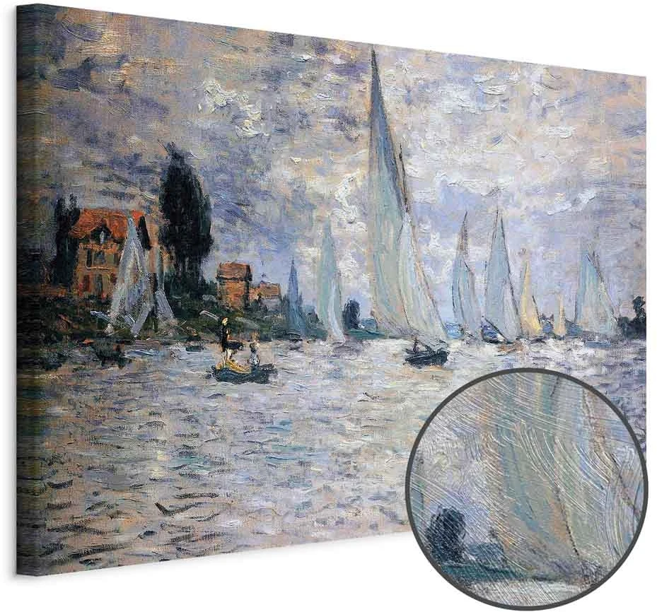 Paveikslas Claude Monet - Burvaltės, regata Aržantėjuje