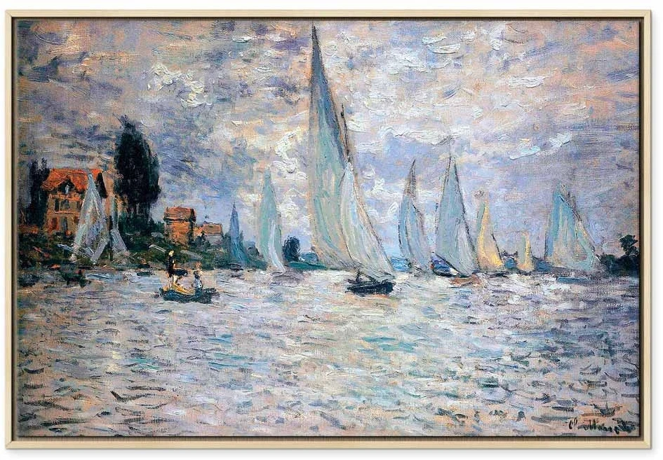 Paveikslas Claude Monet - Burvaltės, regata Aržantėjuje