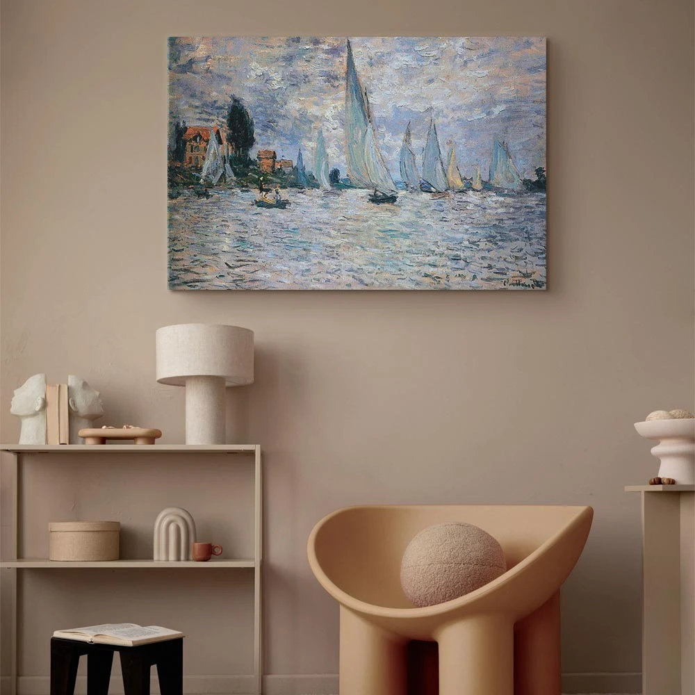 Paveikslas Claude Monet - Burvaltės, regata Aržantėjuje