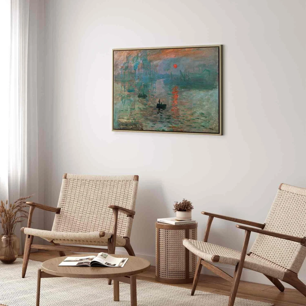 Paveikslas Claude Monet - Įspūdis, saulėtekis