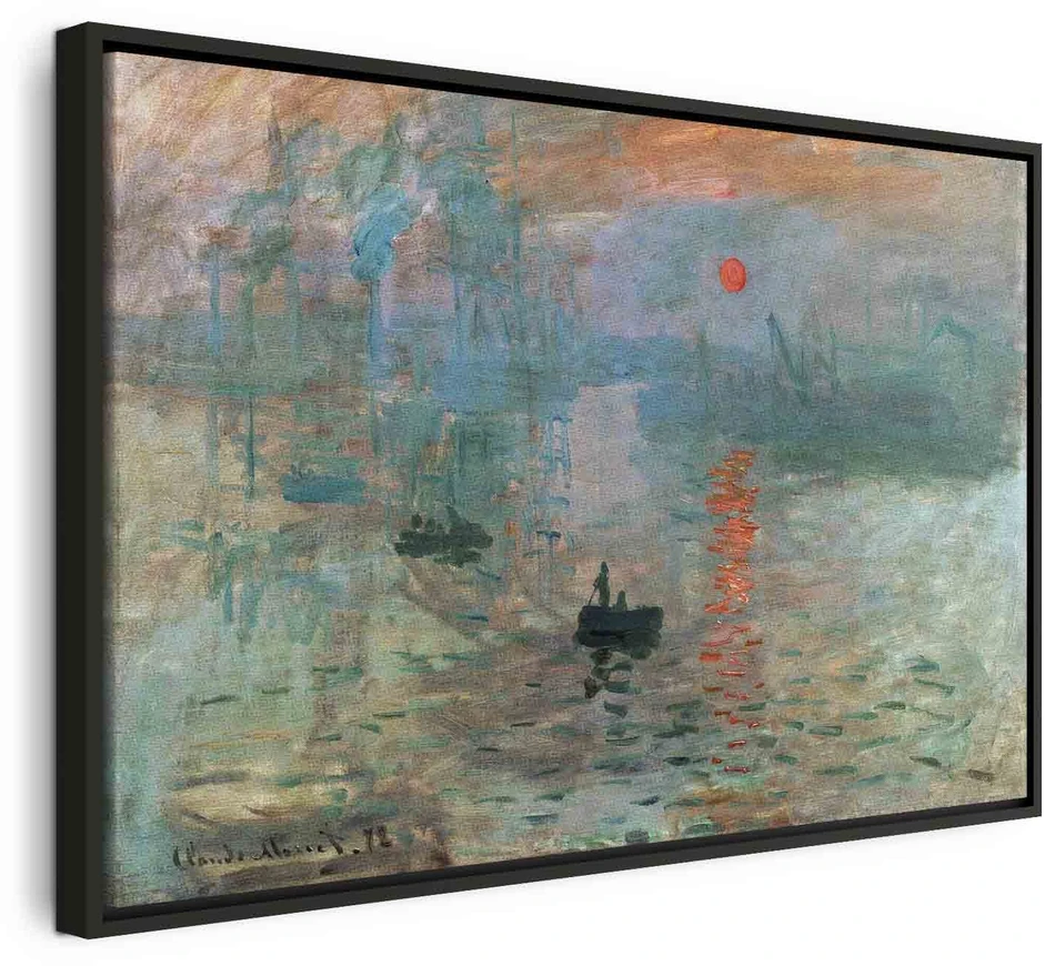 Paveikslas Claude Monet - Įspūdis, saulėtekis