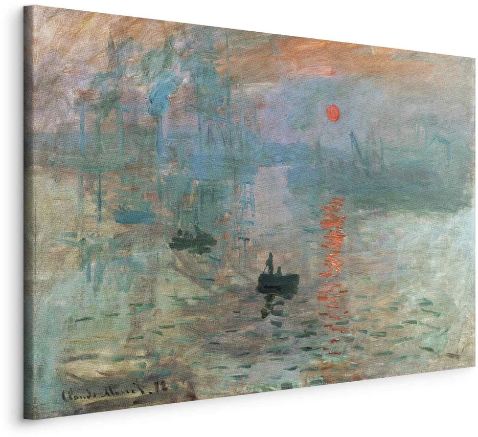 Paveikslas Claude Monet - Įspūdis, saulėtekis