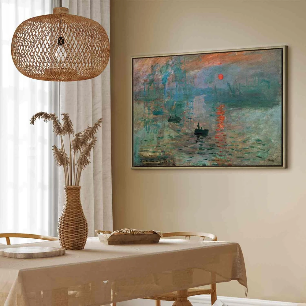 Paveikslas Claude Monet - Įspūdis, saulėtekis