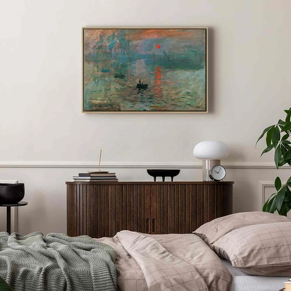 Paveikslas Claude Monet - Įspūdis, saulėtekis