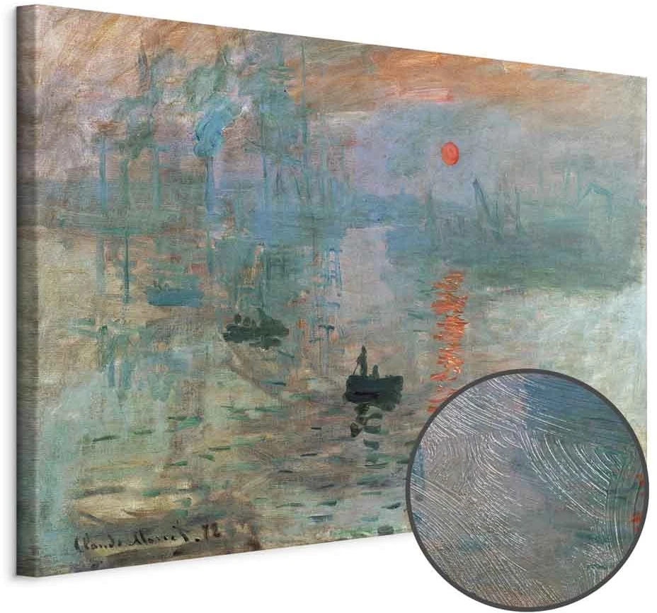 Paveikslas Claude Monet - Įspūdis, saulėtekis
