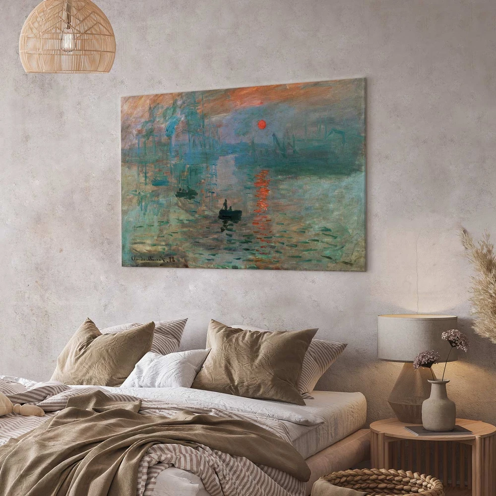 Paveikslas Claude Monet - Įspūdis, saulėtekis