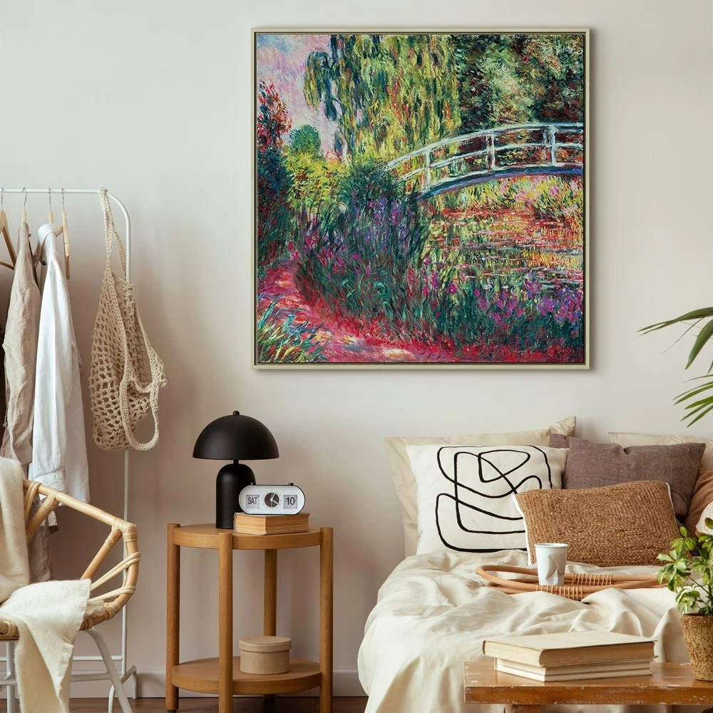Paveikslas Claude Monet - Japoniškas pėsčiųjų tiltelis