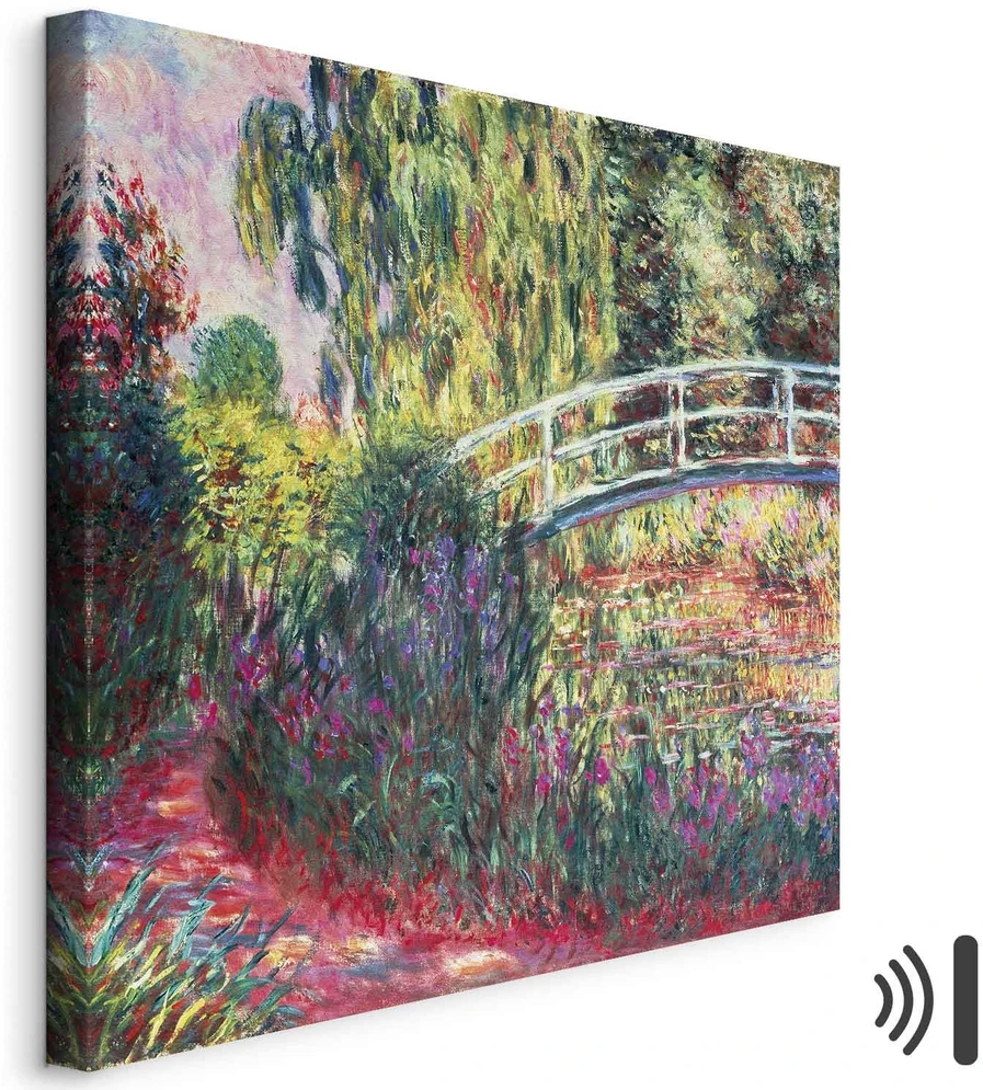 Paveikslas Claude Monet - Japoniškas pėsčiųjų tiltelis