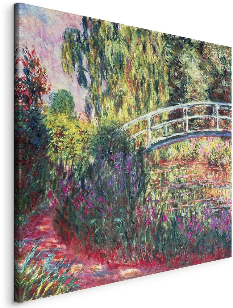 Paveikslas Claude Monet - Japoniškas pėsčiųjų tiltelis