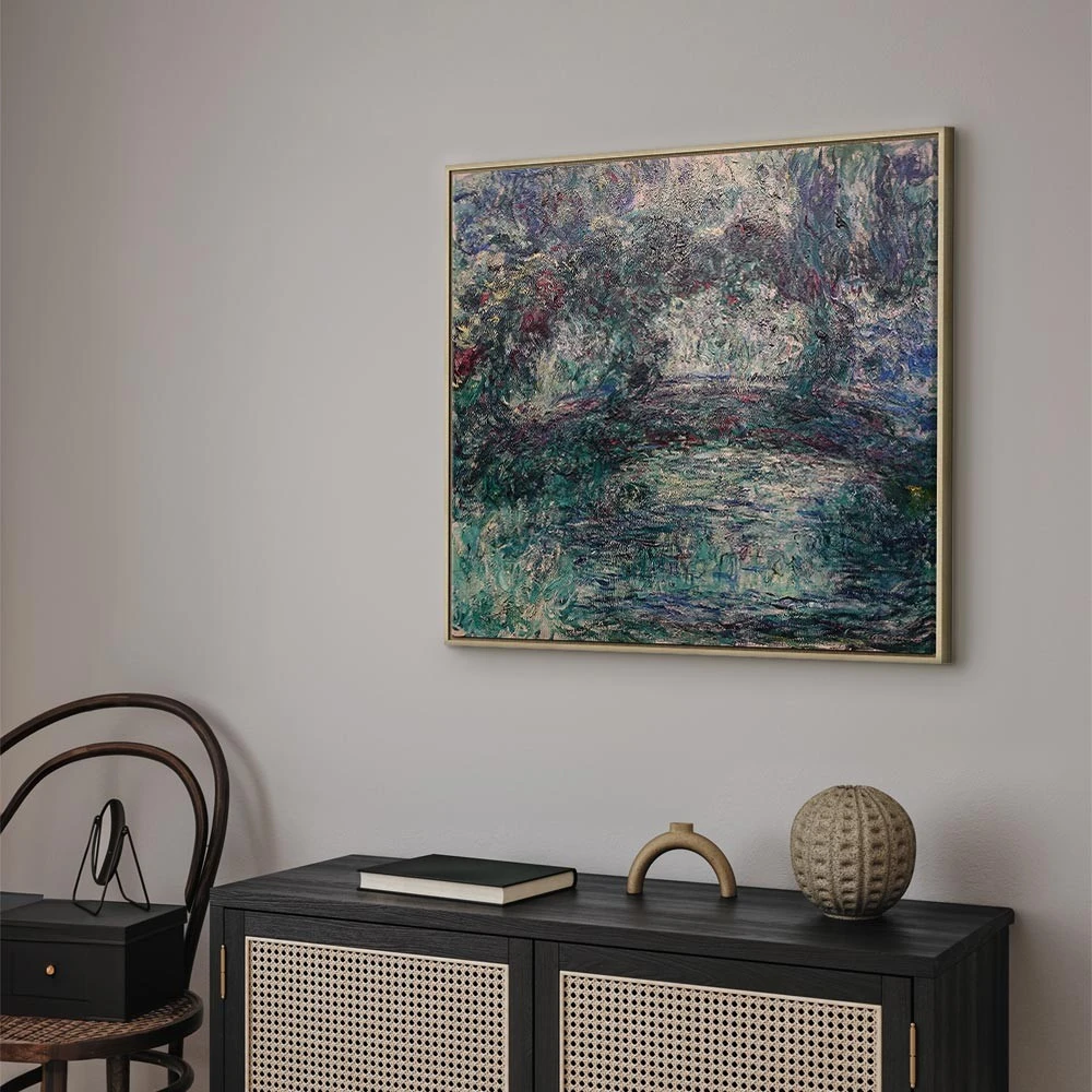 Paveikslas Claude Monet - Japoniškas tiltas