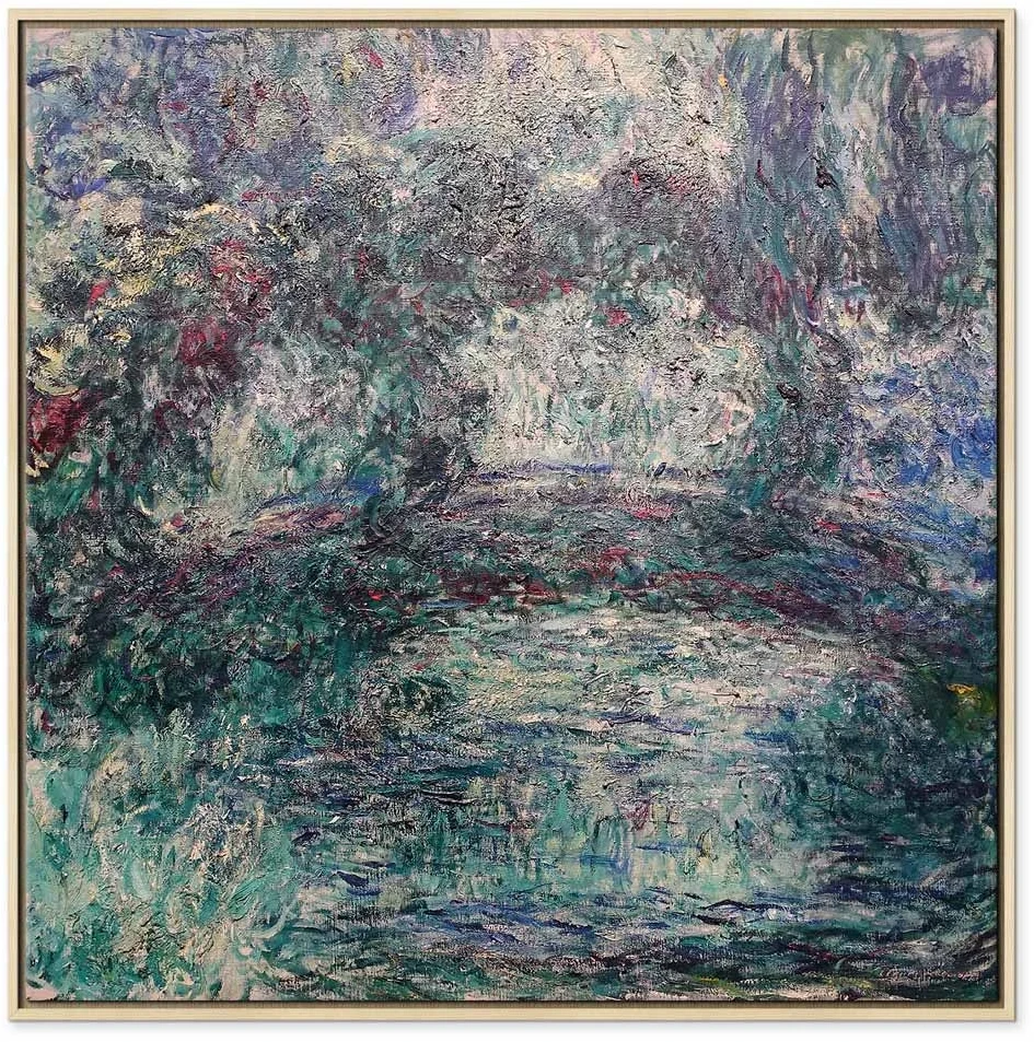Paveikslas Claude Monet - Japoniškas tiltas