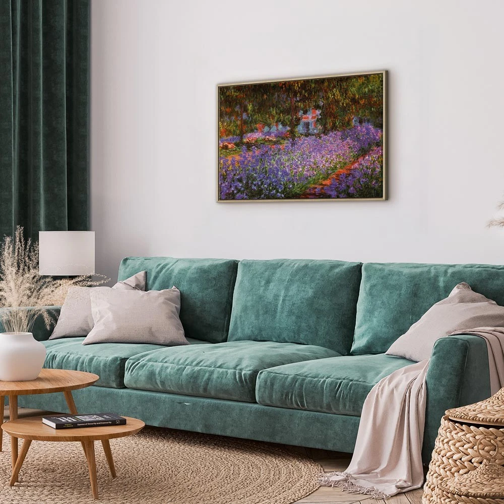 Paveikslas Claude Monet - Menininko sodas Živerni