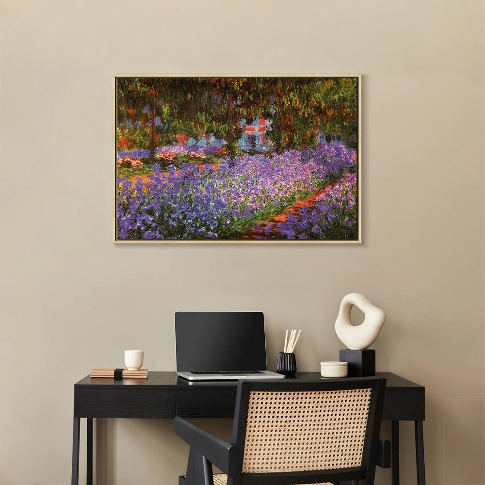 Paveikslas Claude Monet - Menininko sodas Živerni